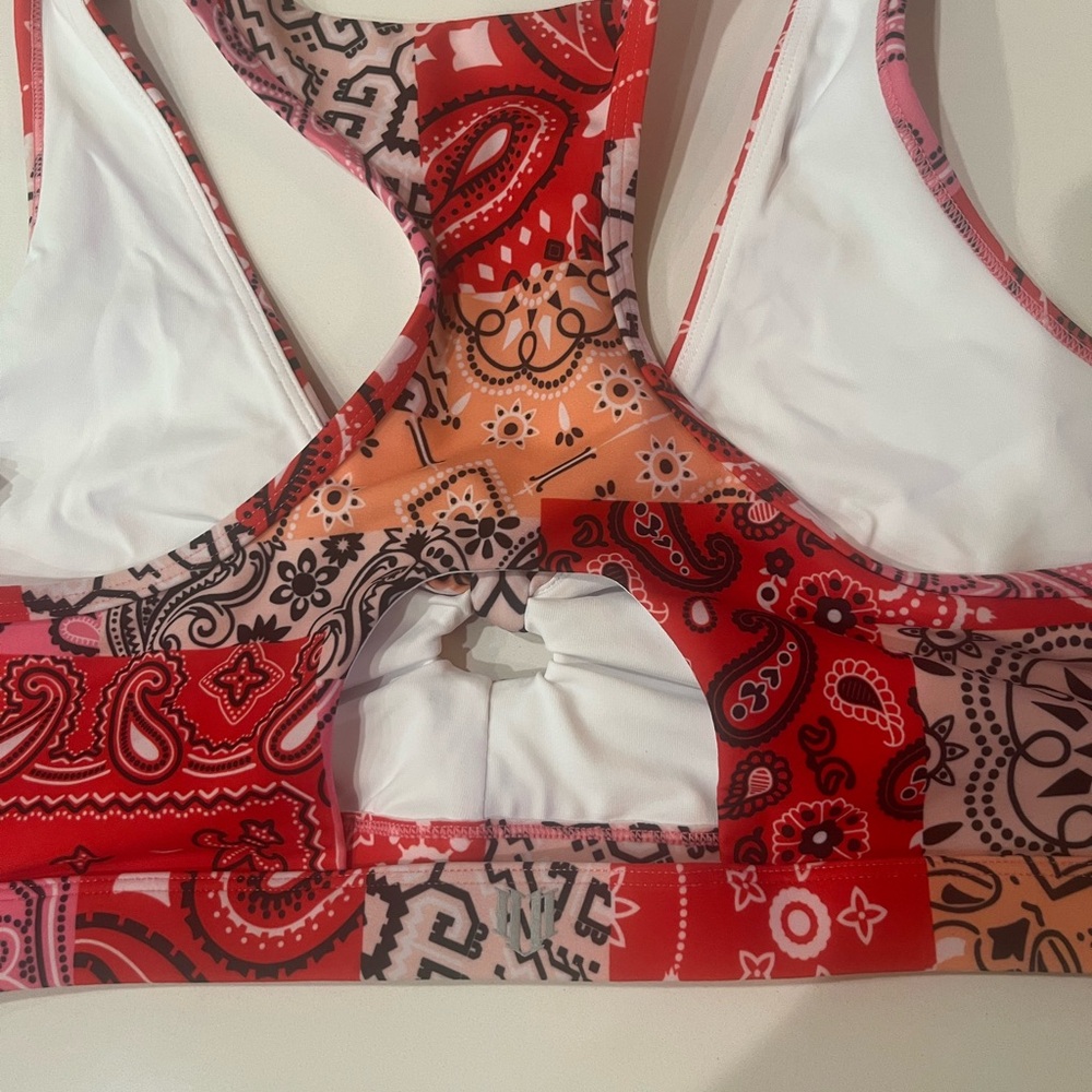 Eleven By Venus Williams  Bandana Babe Sports Bra Size XL NWT - Picture 5 of 6
